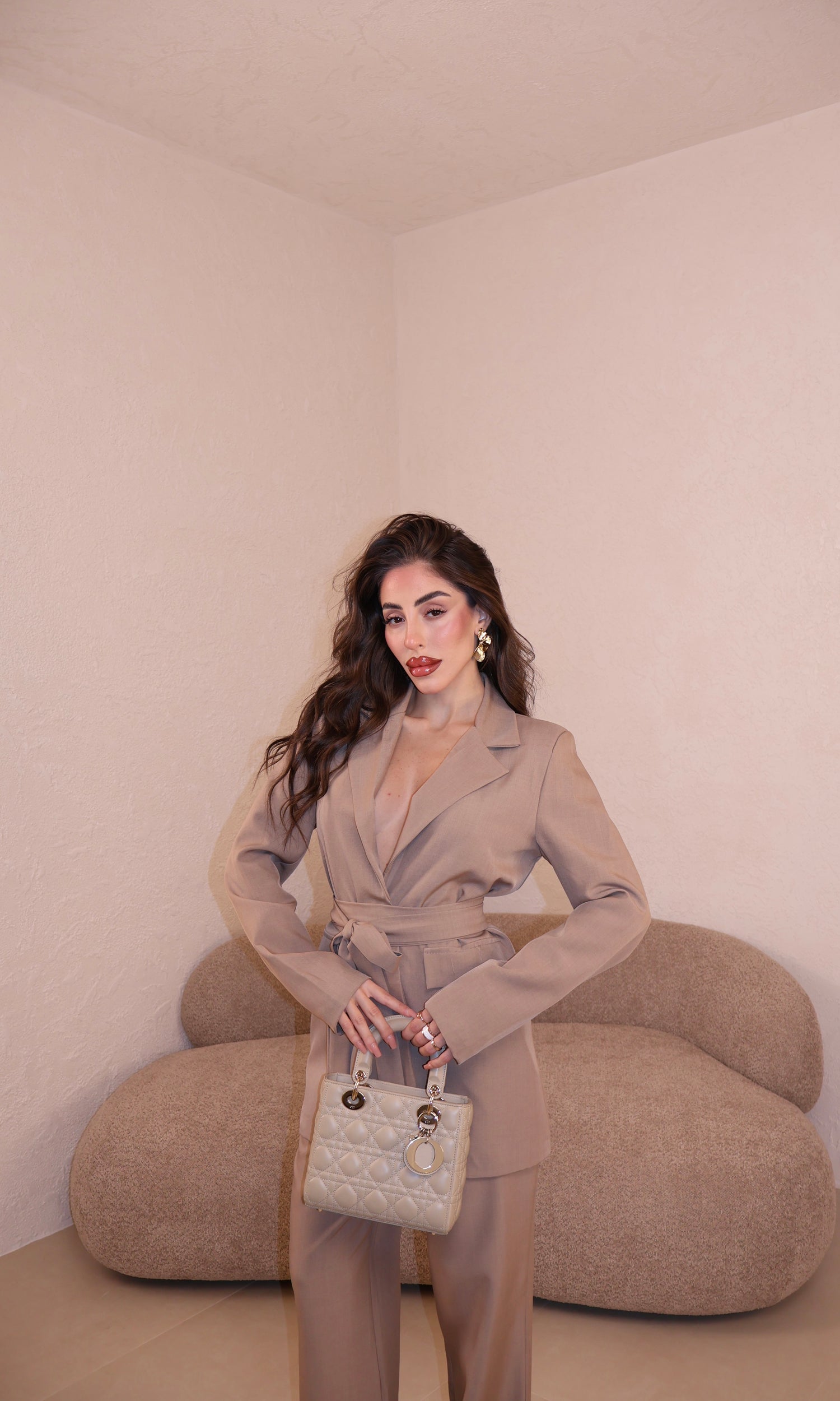 Tailleur Angelina fango