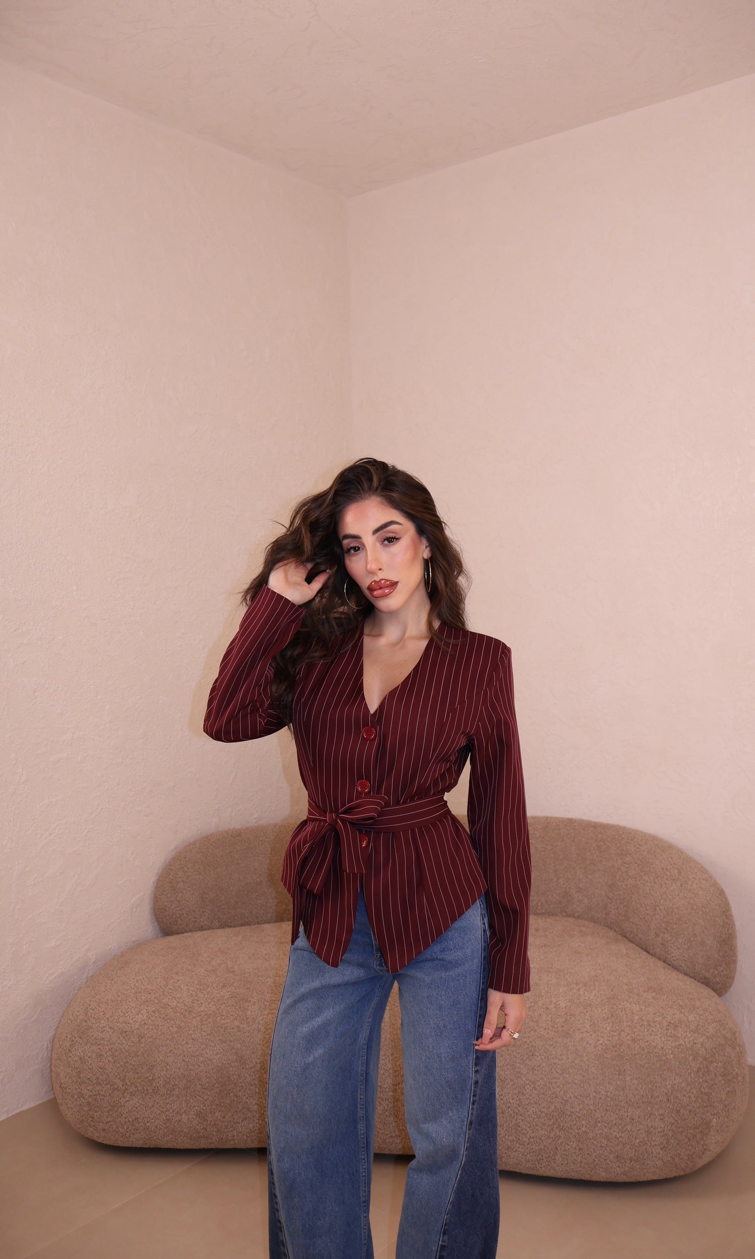 Giacca Angel bordeaux