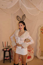 Co/Ord Fur white