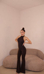 Jumpsuit Karoline choco