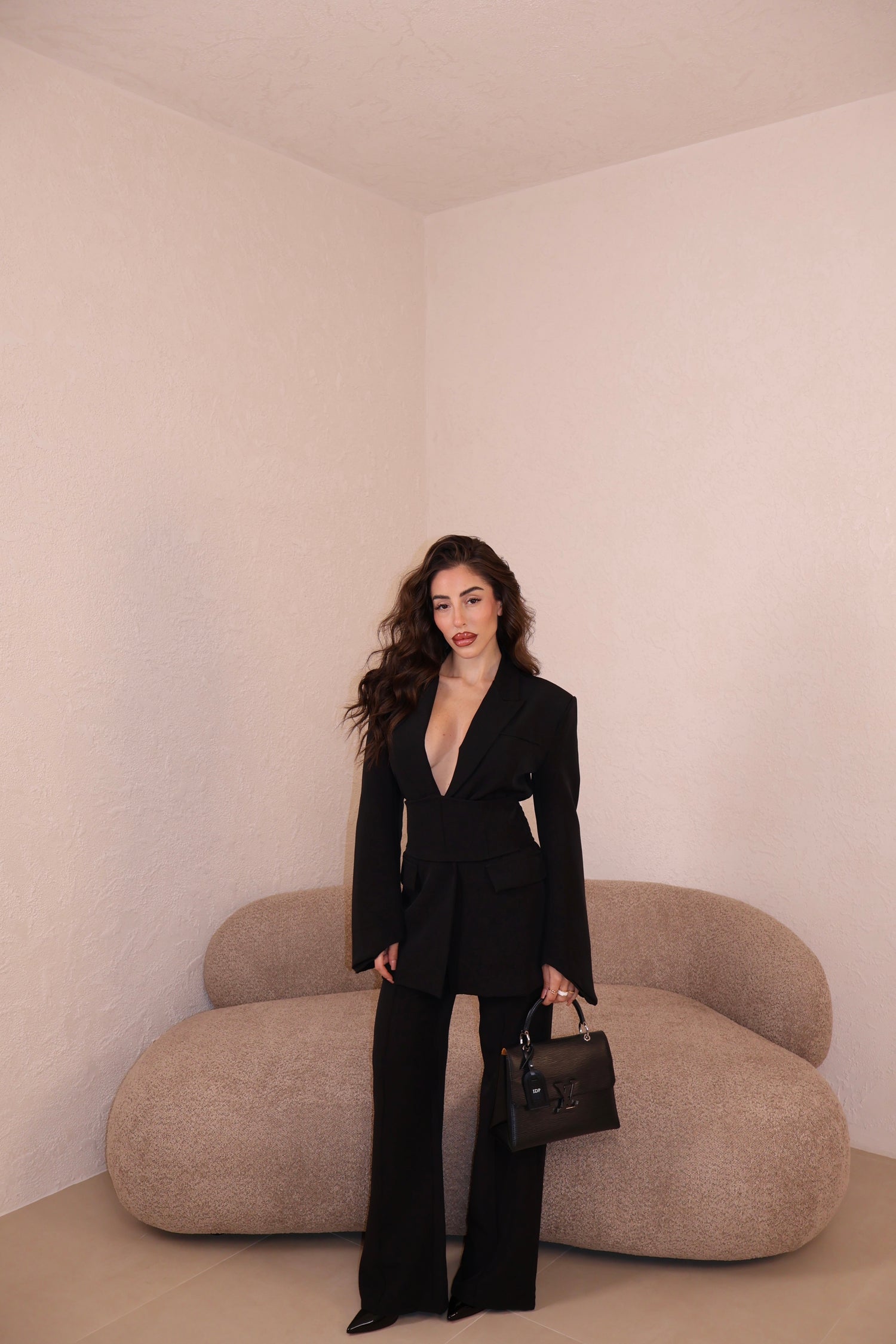 Tailleur Corset nero