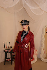 Trench Ego bordeaux