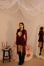 Abito Megan 2.0 bordeaux