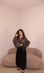 Pantaloni Alan Raso black