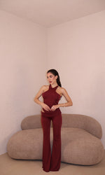 Jumpsuit Camila bordeaux
