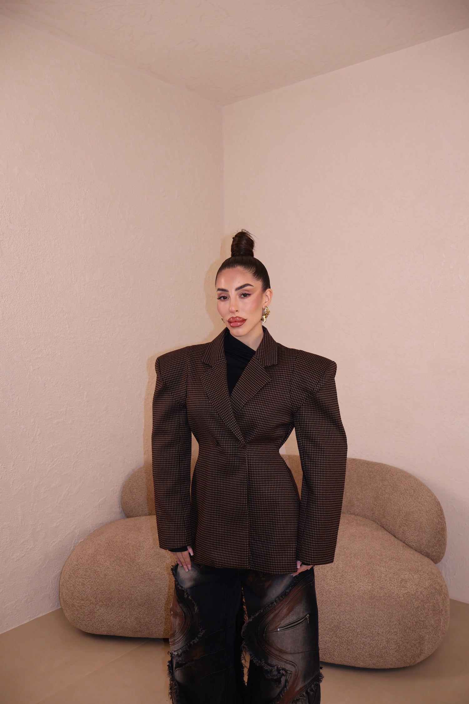 Blazer Melany choco