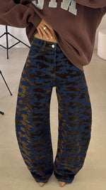 Jeans Balloon Chenille marrone