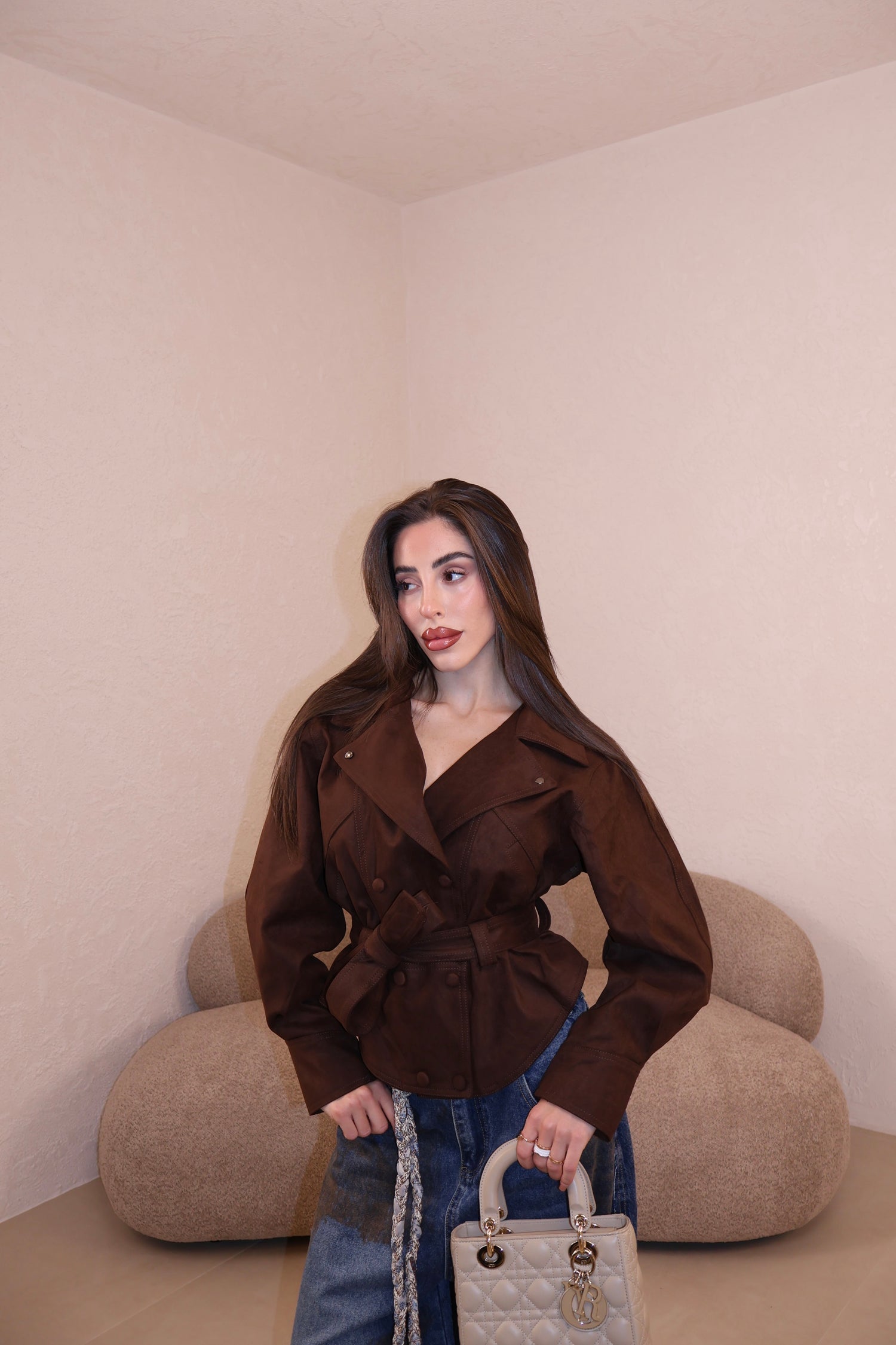 Giacca Balency choco