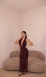 Abito Margot bordeaux