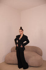 Tailleur Bustier black