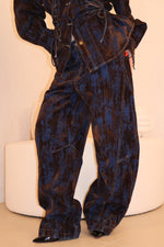 Jeans Chenille marrone