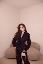 Giacca Japan Chenille bordeaux