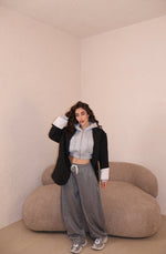 Pantaloni Tuta balloon grey