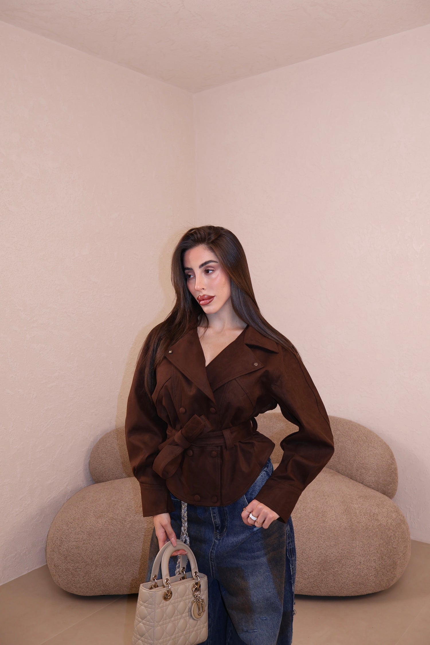 Giacca Balency choco