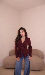 Giacca Angel bordeaux