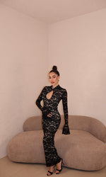 Abiti Megan lungo black