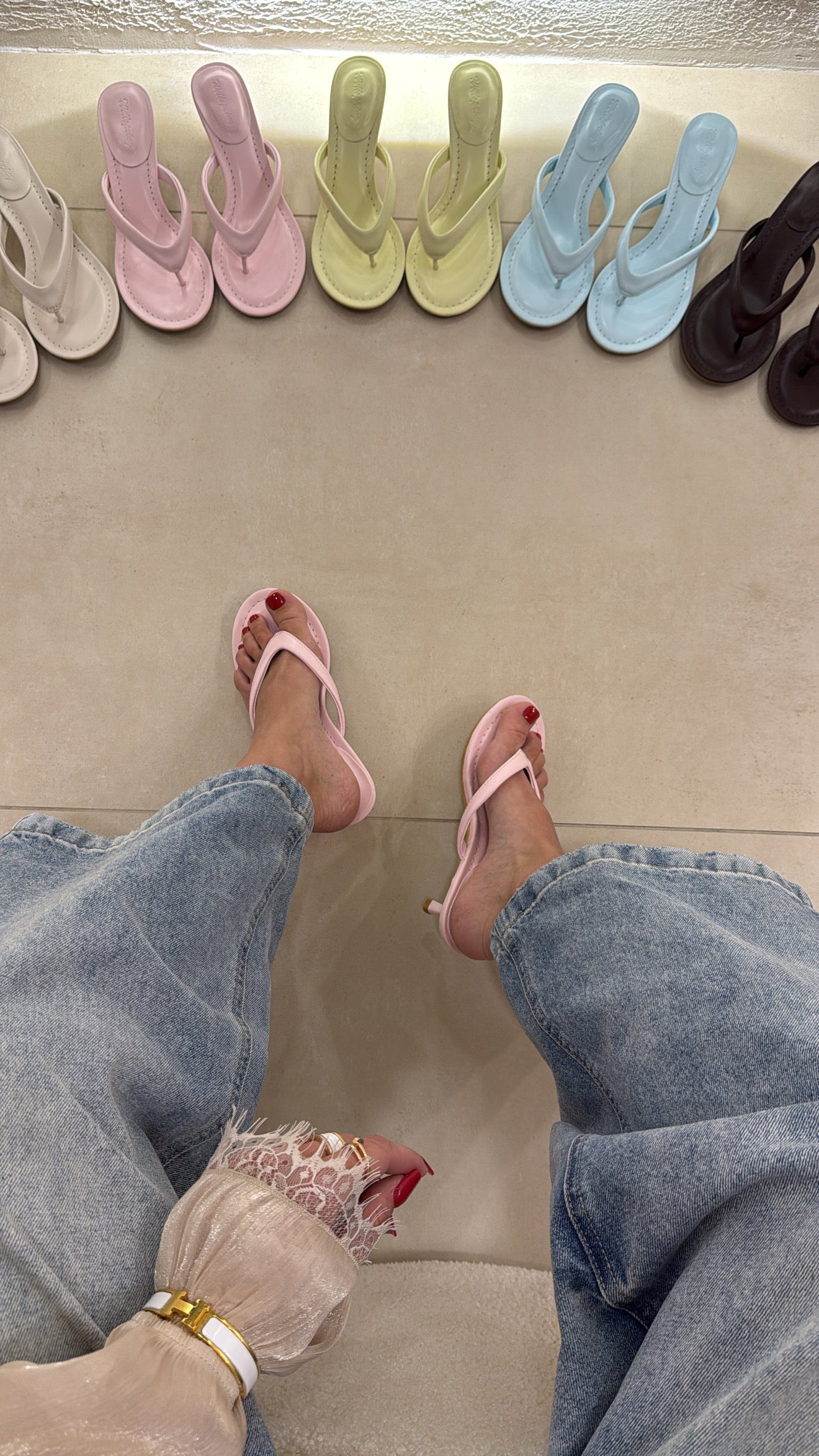 Infradito Kylie rosa