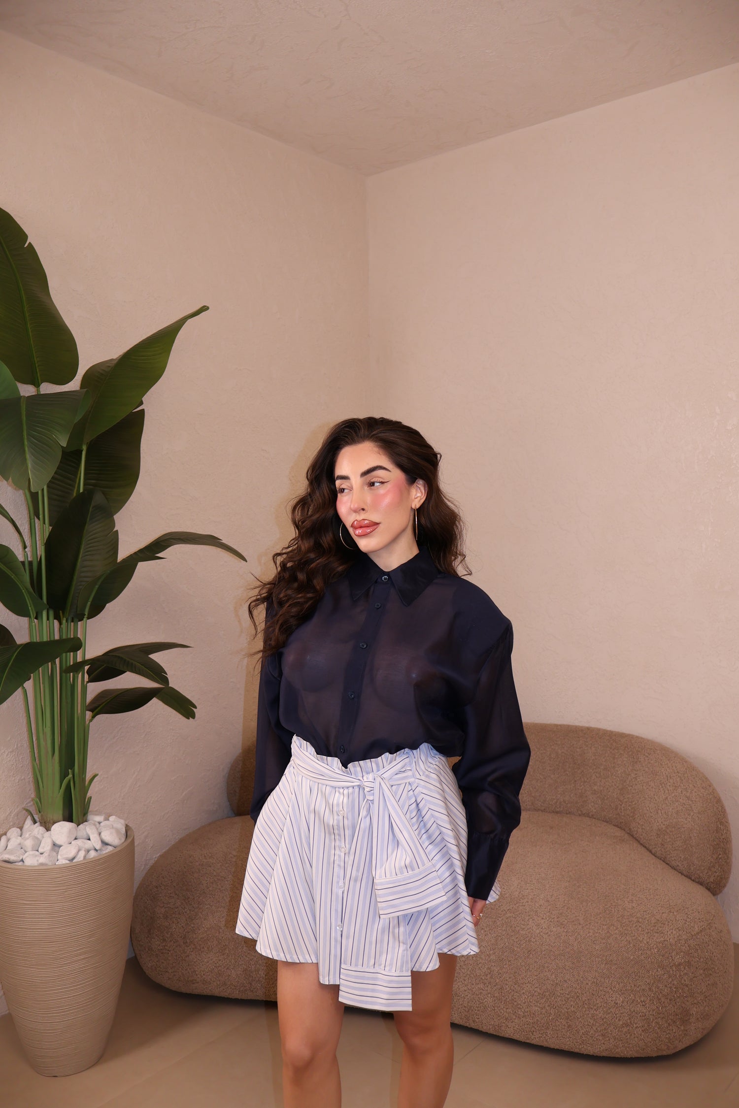 Camicia Velo blue