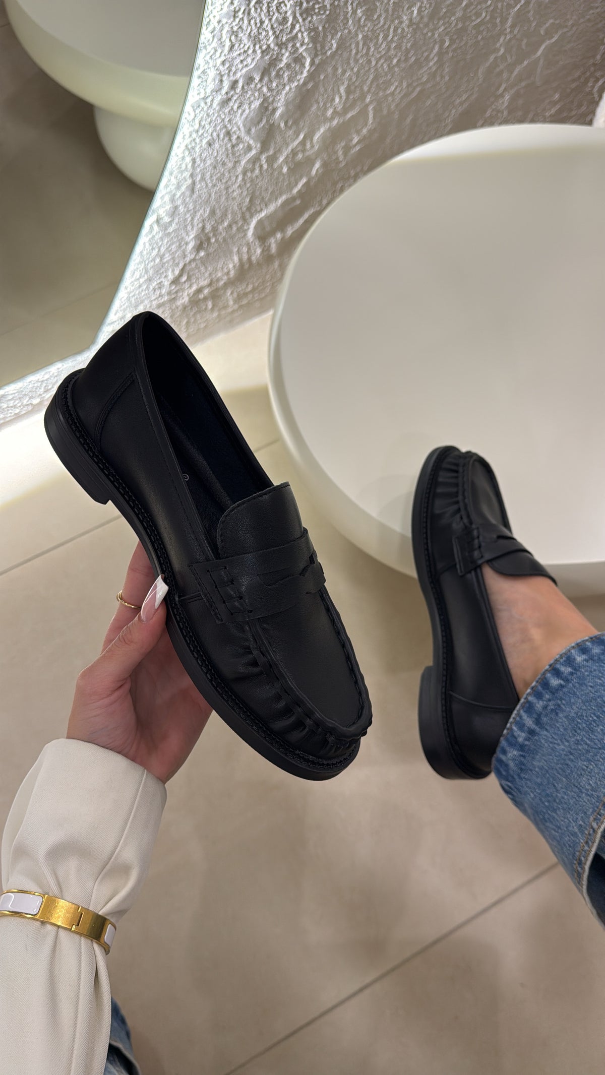 Mocassini Nina black