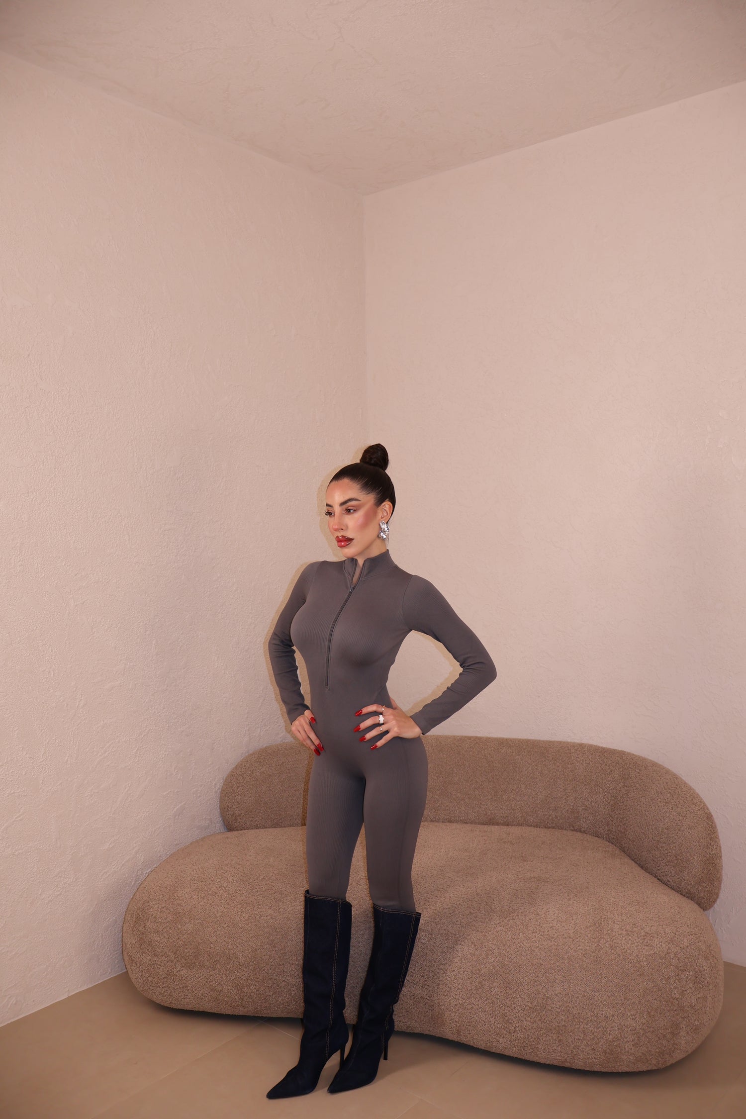 Jumpsuit Costina Grey