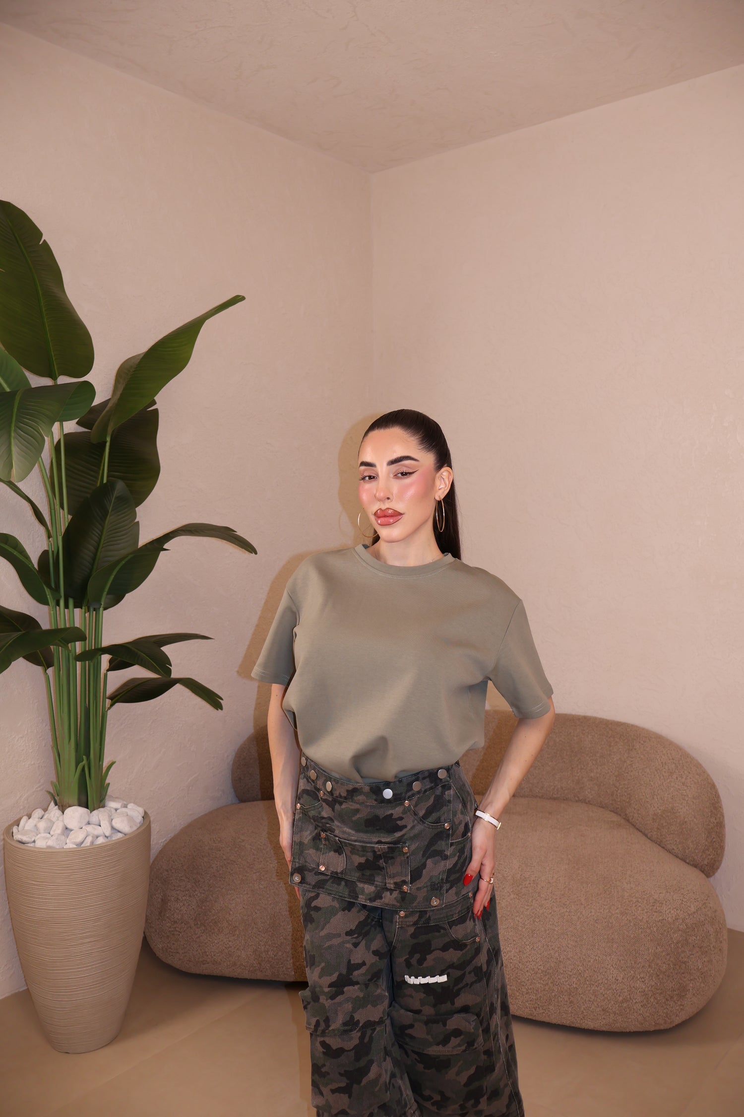 T-Shirt Basic military