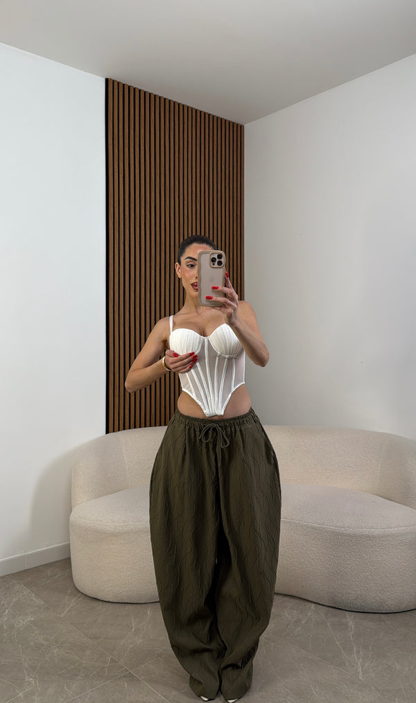 Pantaloni Waves military