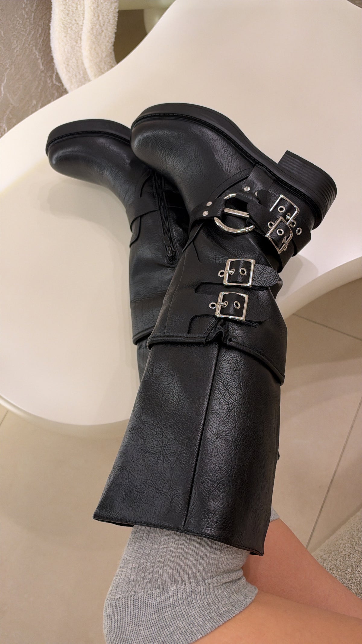 Stivali Biker black