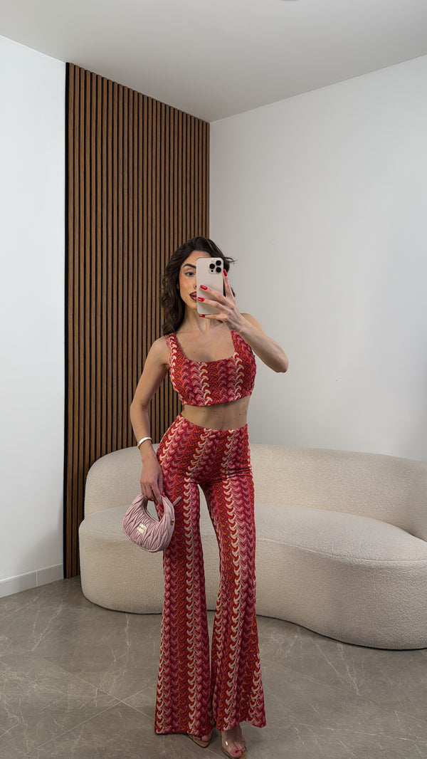 Co/Ord Zante rosso