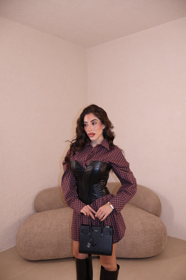 Camicia Tayna bordeaux