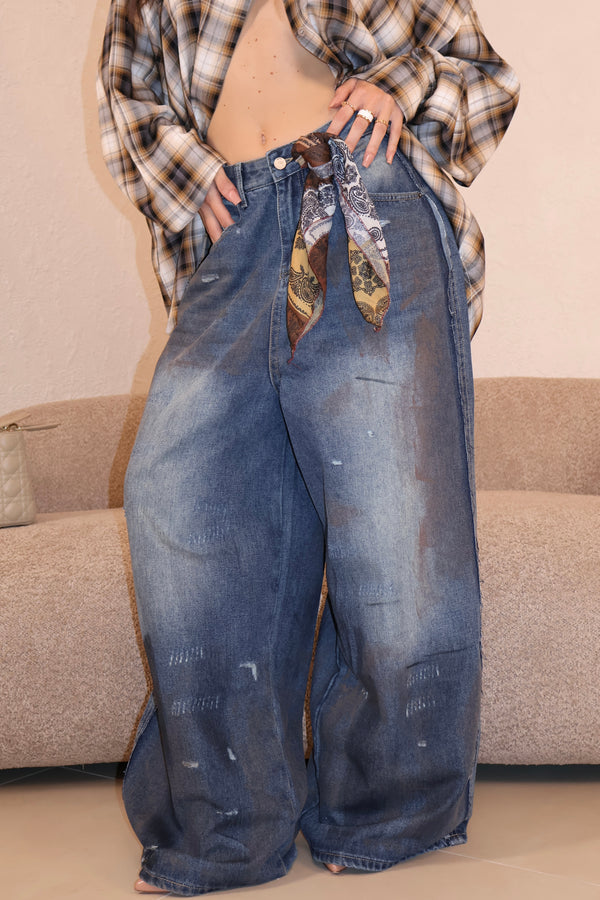 Jeans Foulard