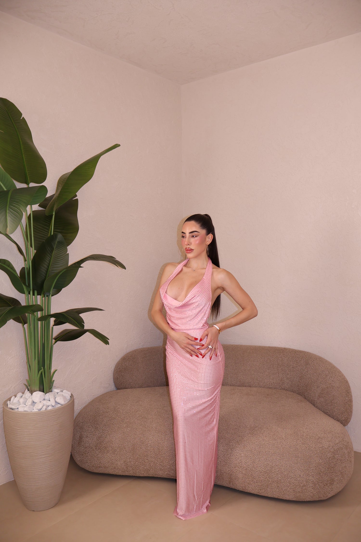 Abito Diamond pink