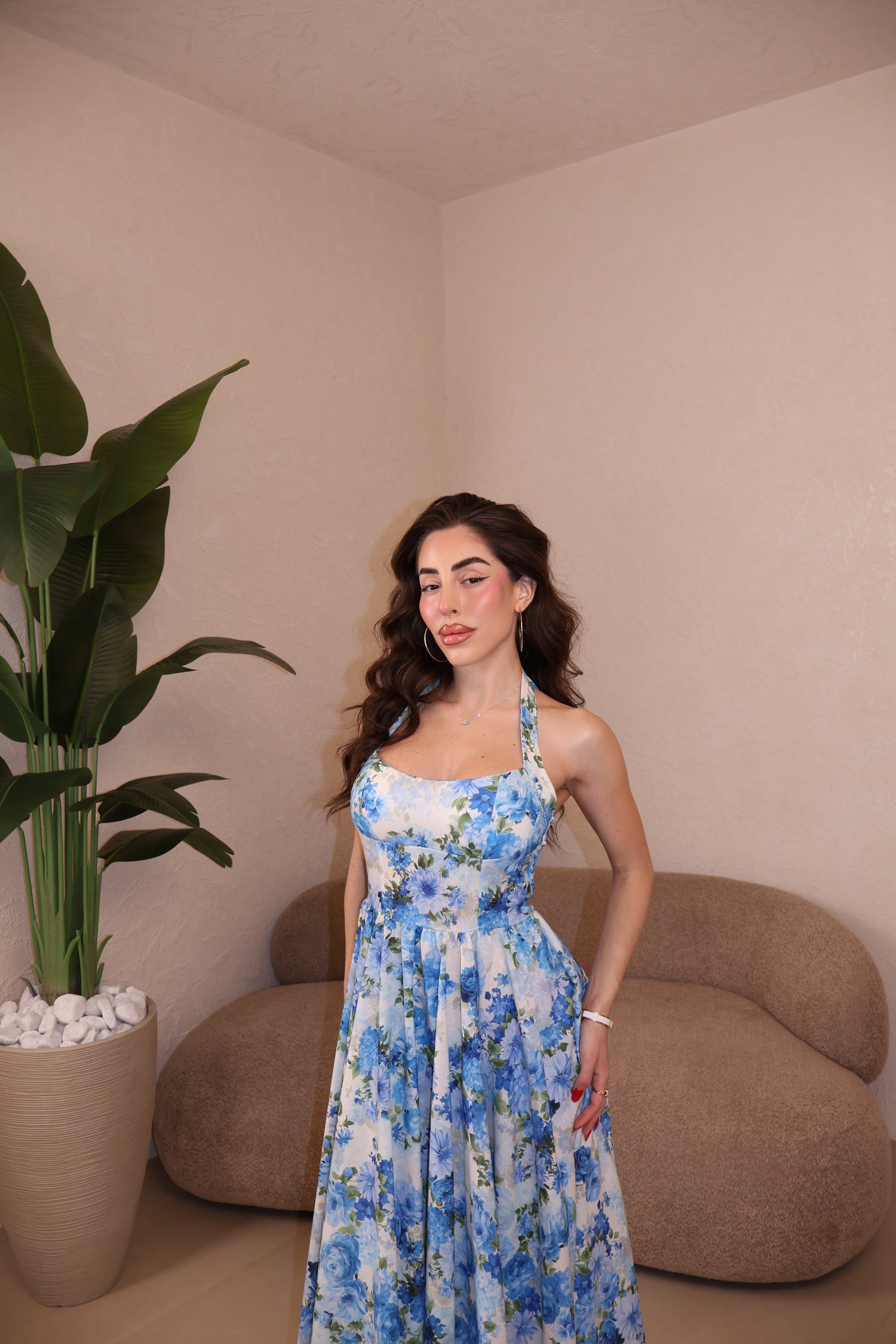 Abito Juliette blue