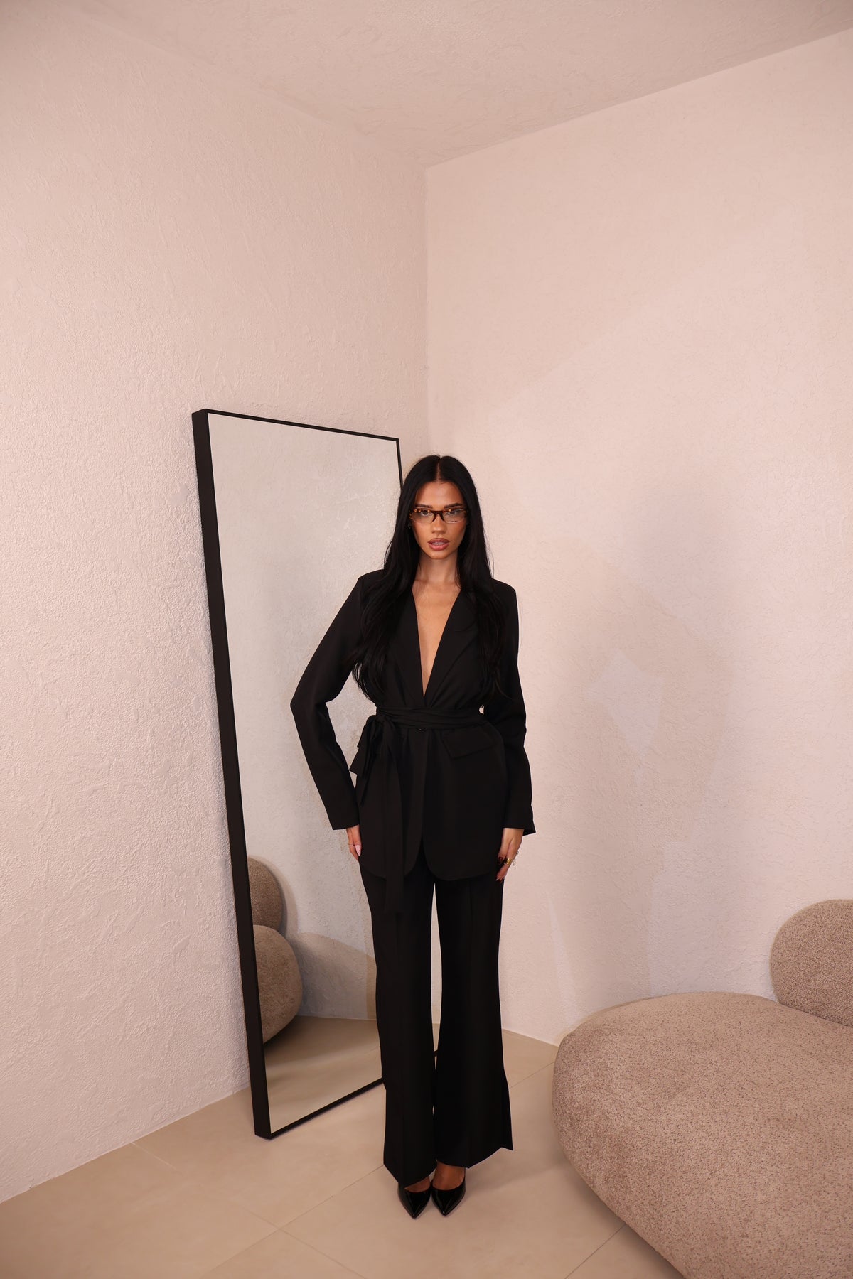 Tailleur Angelina black