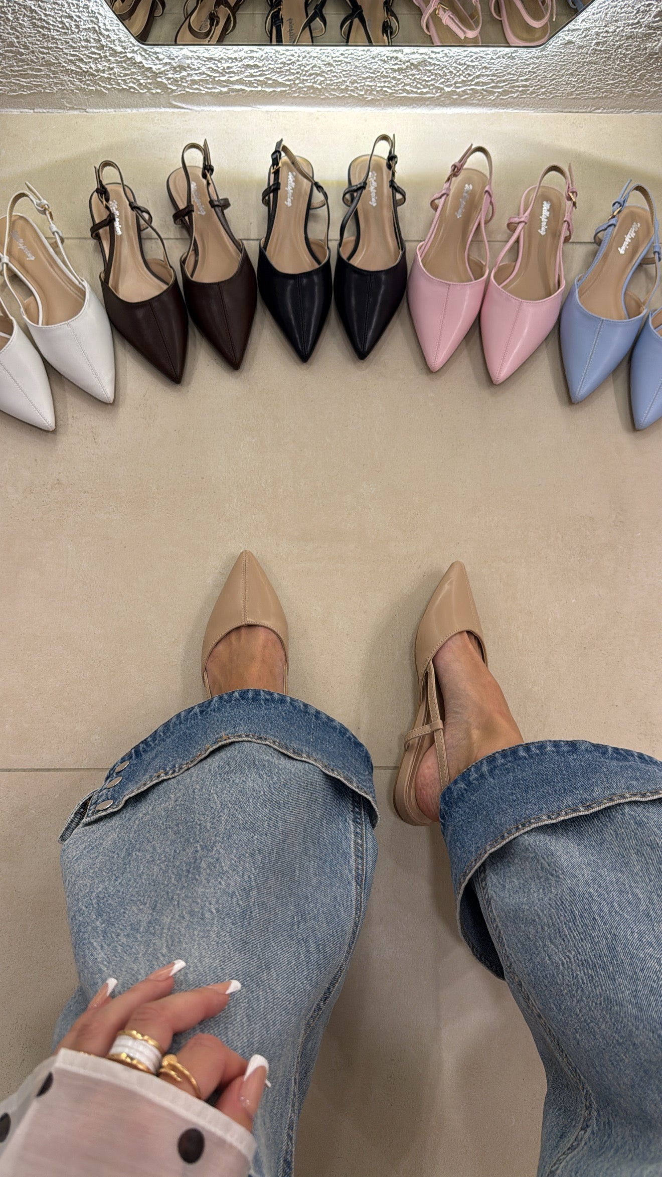 Slingback Nicole nude