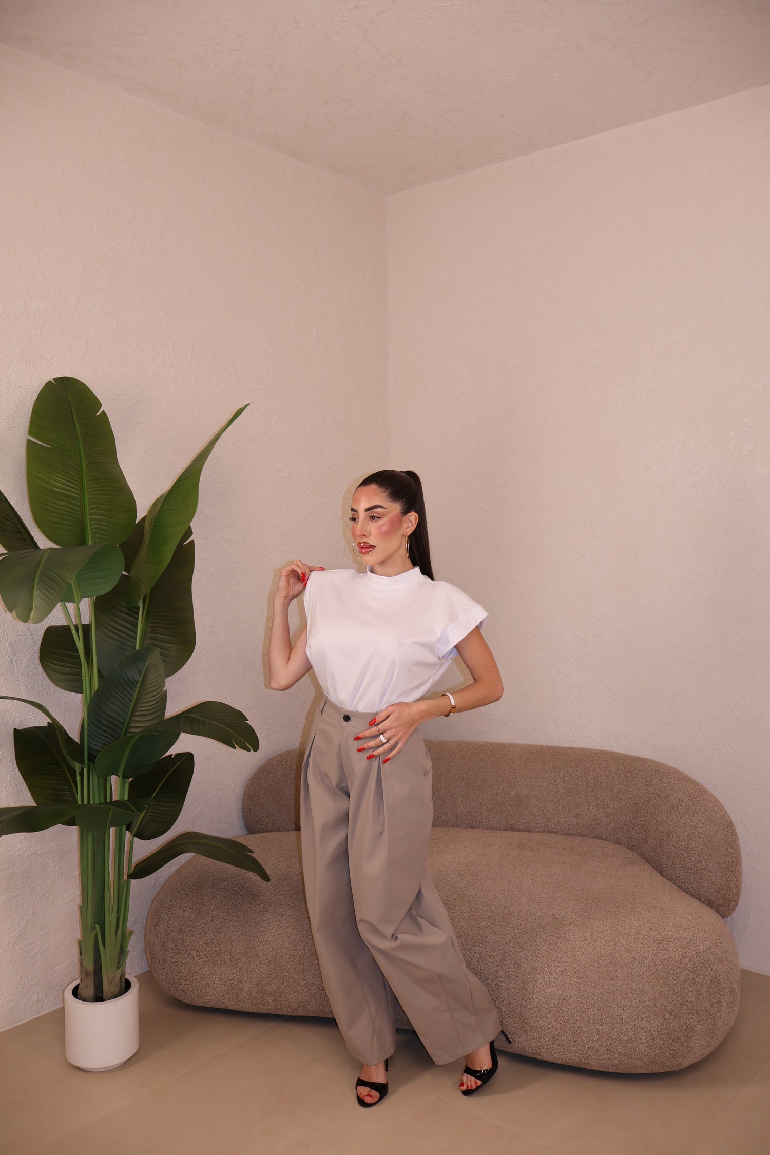 Pantaloni Soft fango