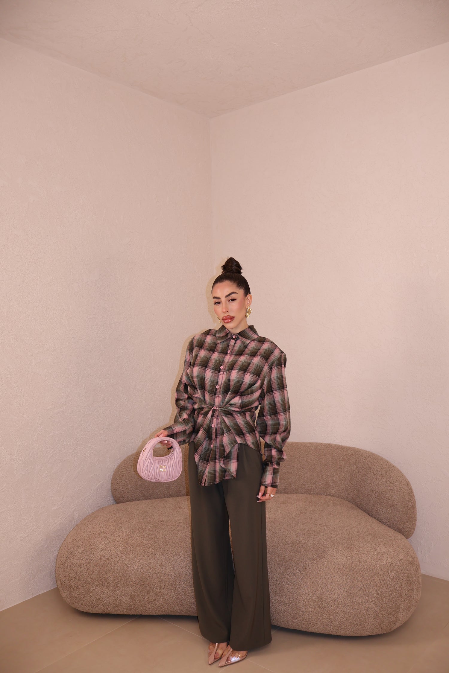 Pantaloni Alma MILITARY