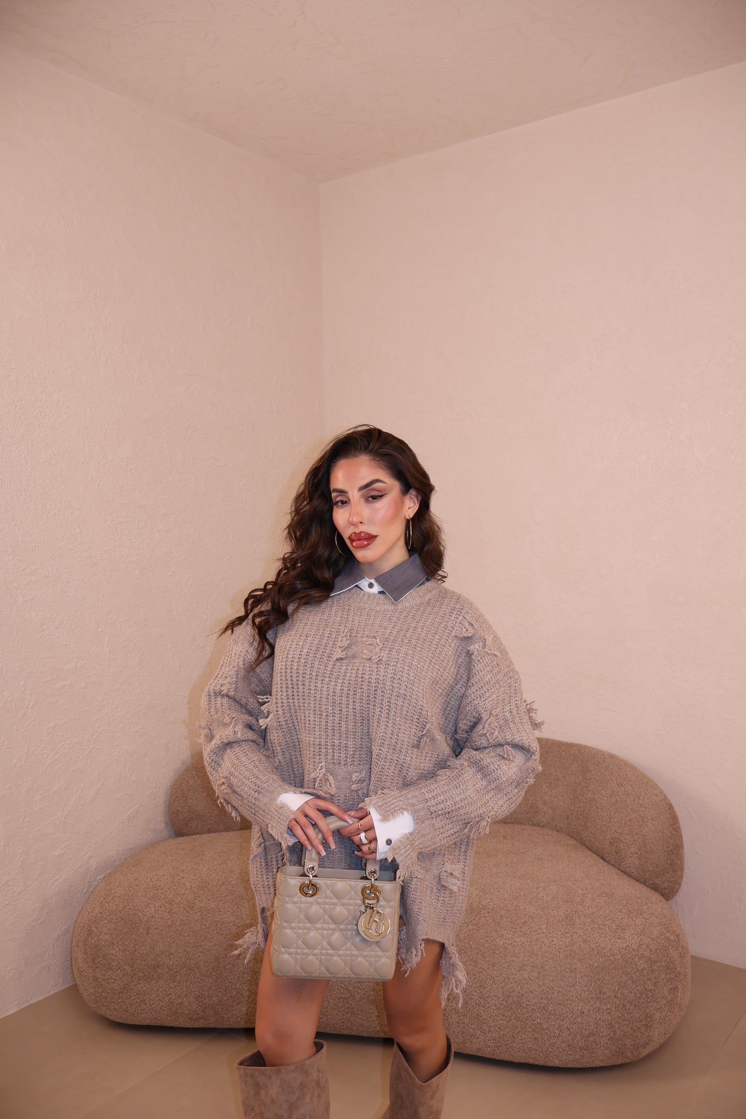 Pullover Kesha fango