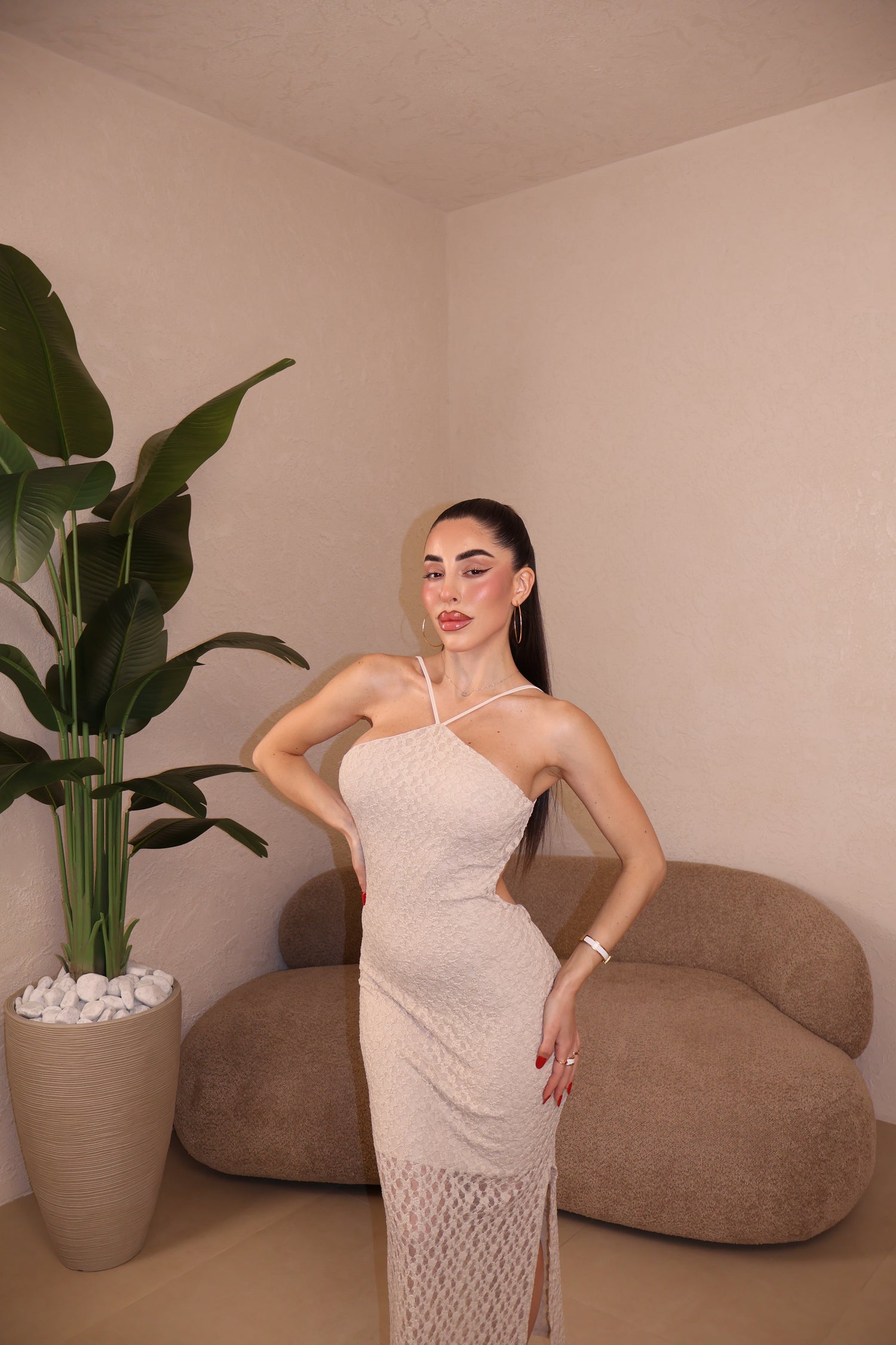 Abito Agnese beige