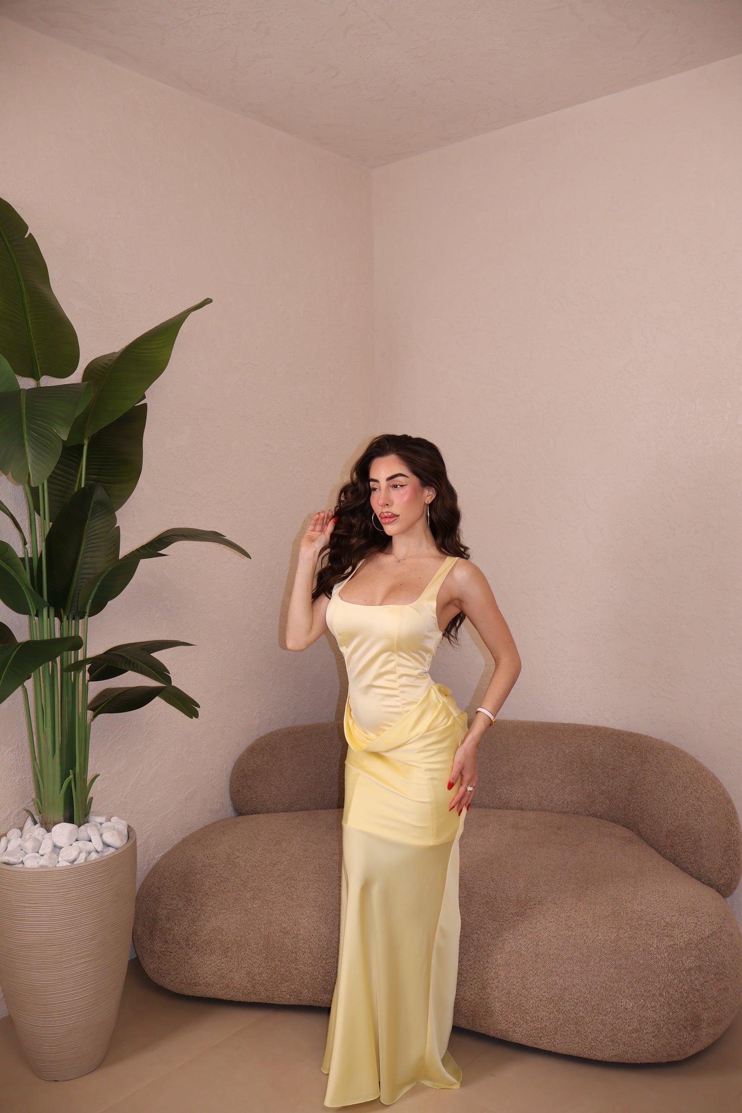 Abito Amélie giallo