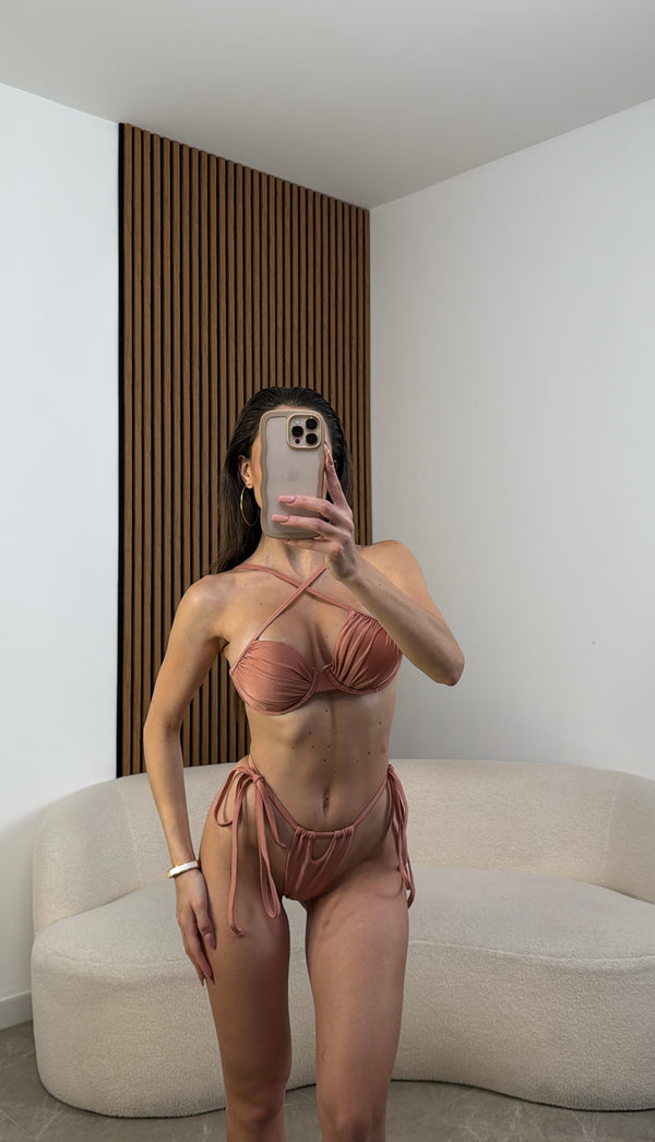 Bikini Incrocio rosa