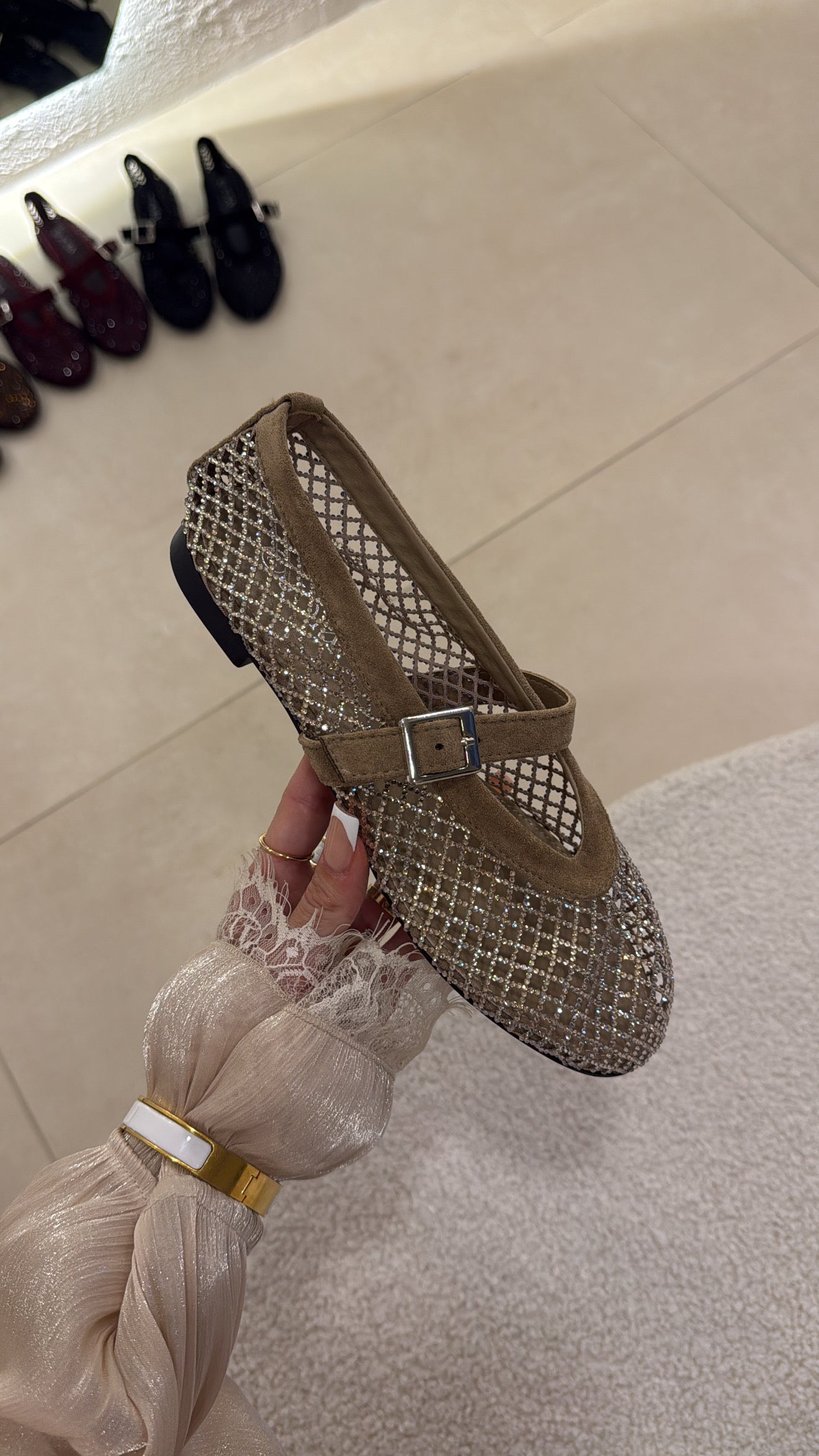 Ballet Flats khaki