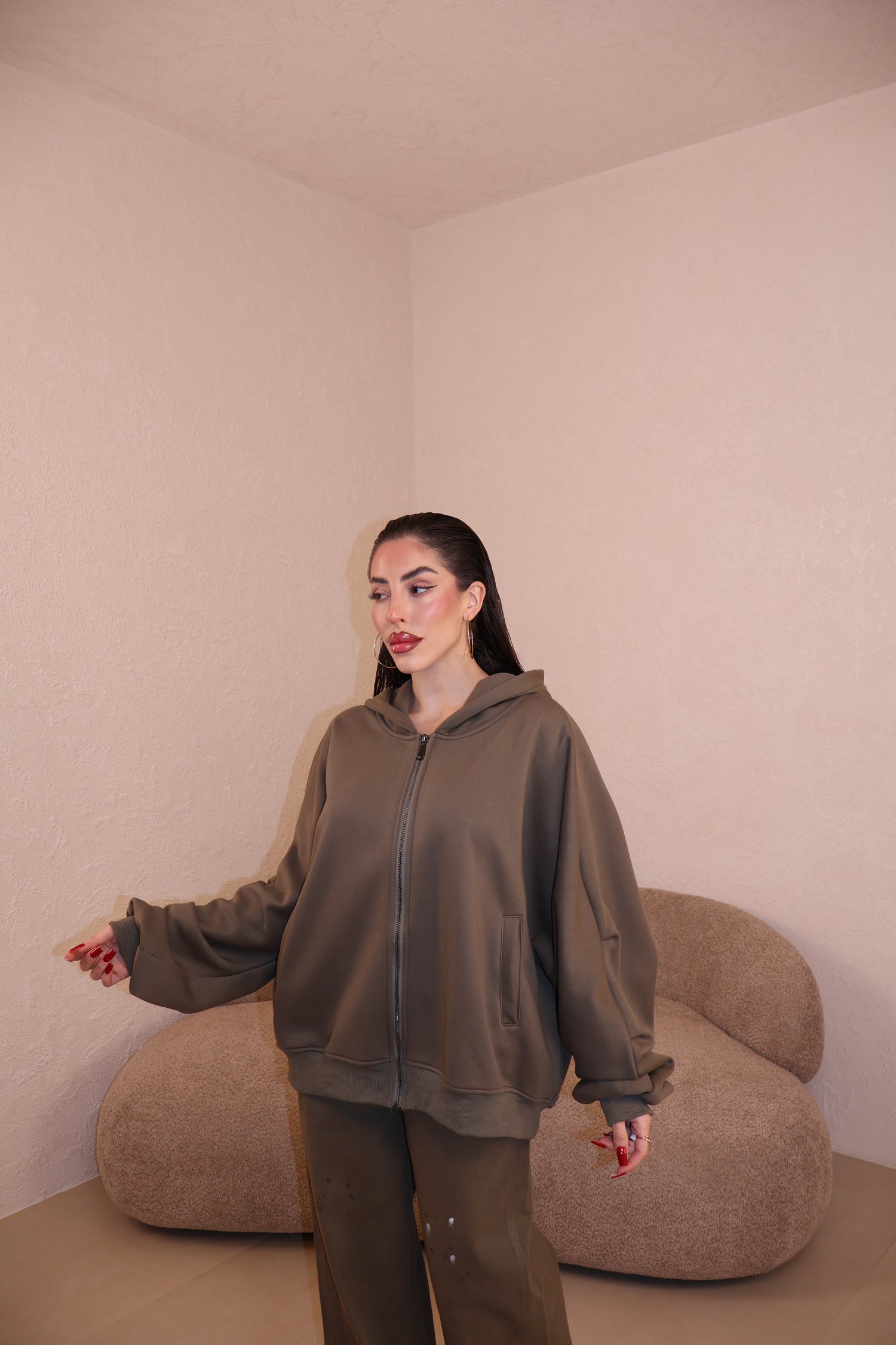 Felpa Forty Three military