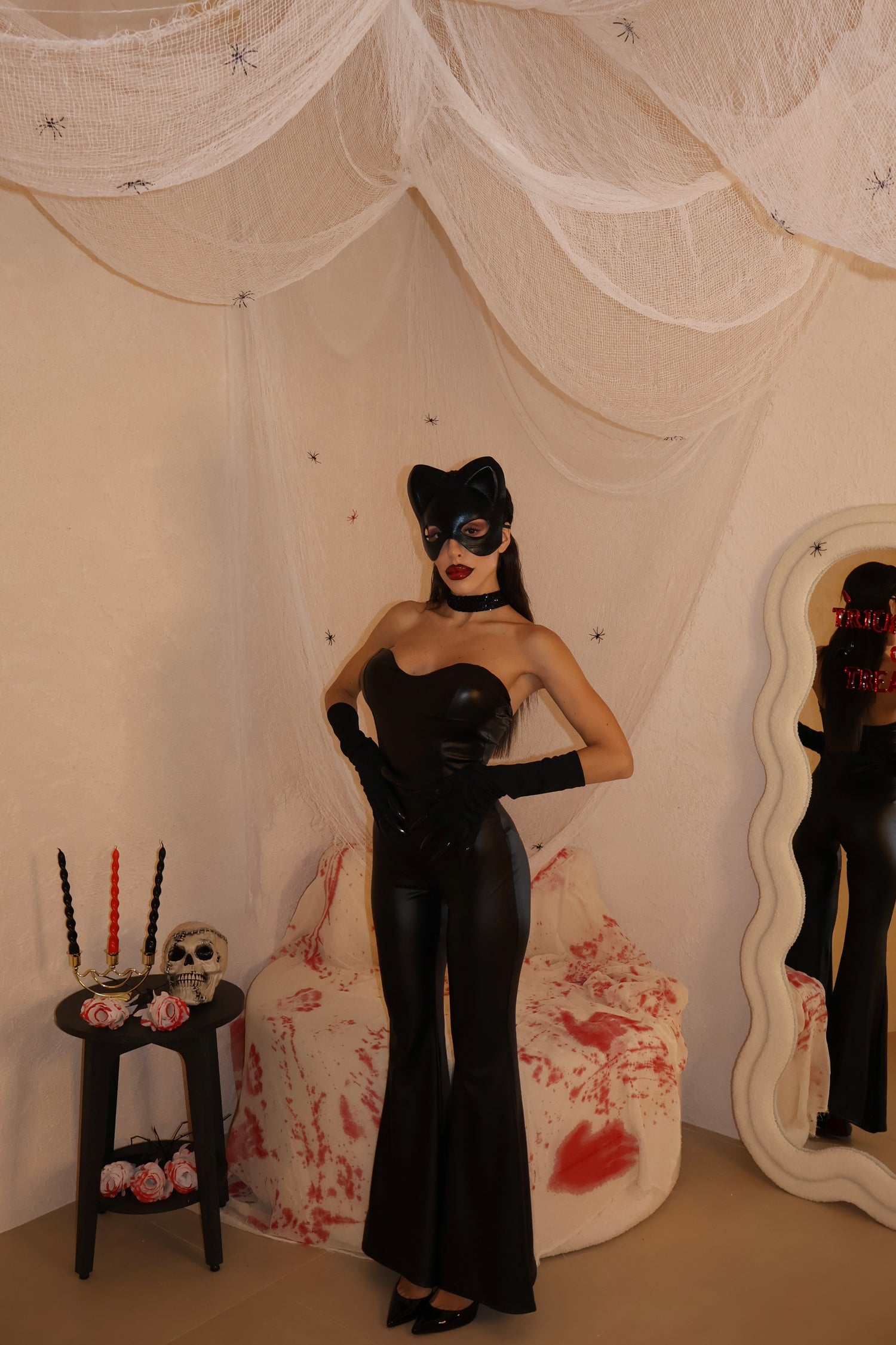 Jumpsuit Ecopelle black