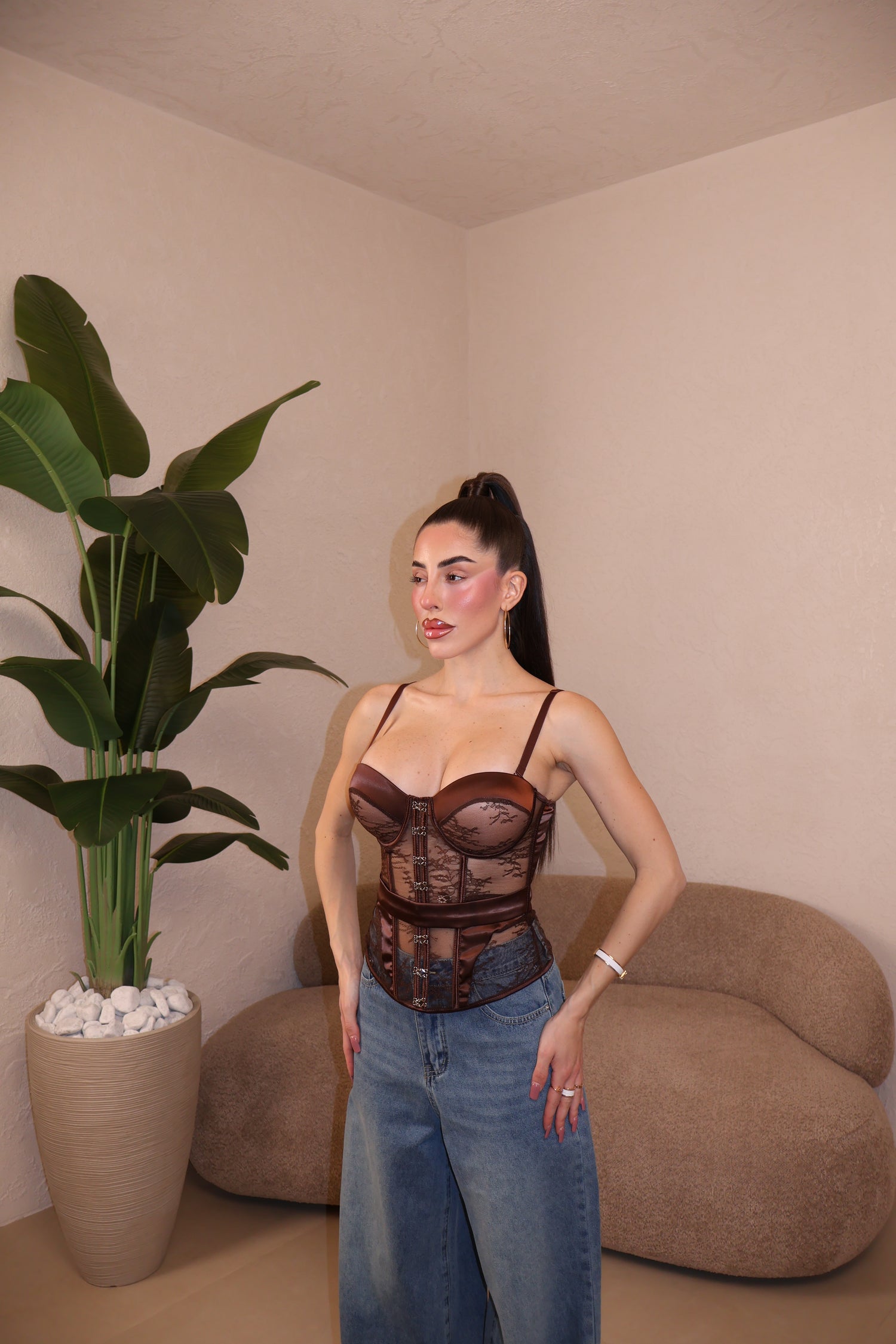 Corset Kate choco