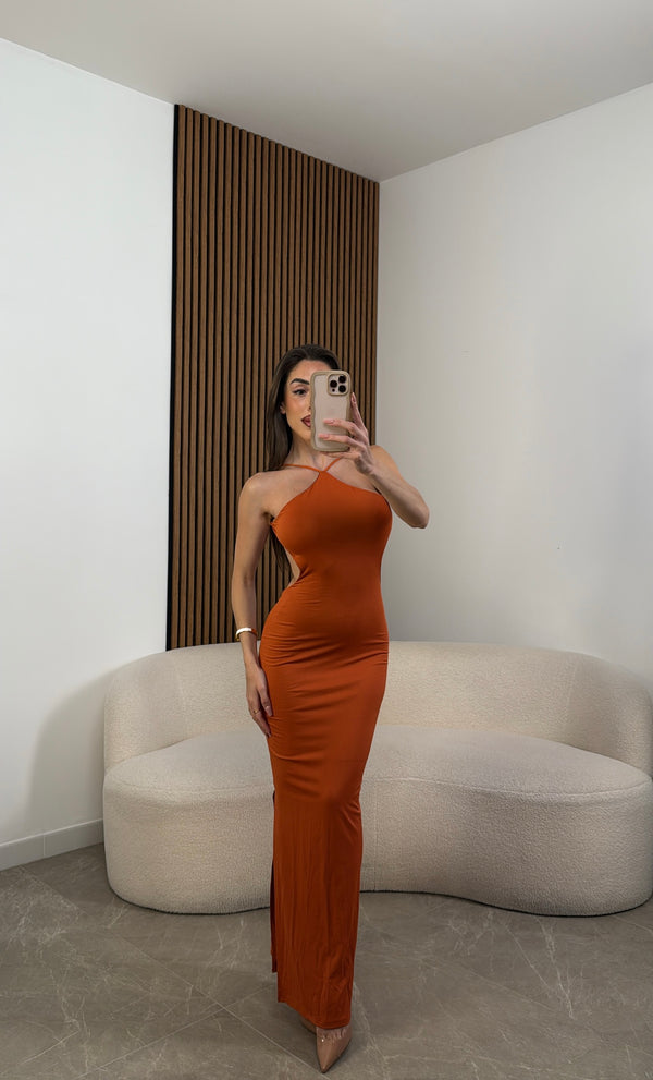 Abito Incrocio arancio