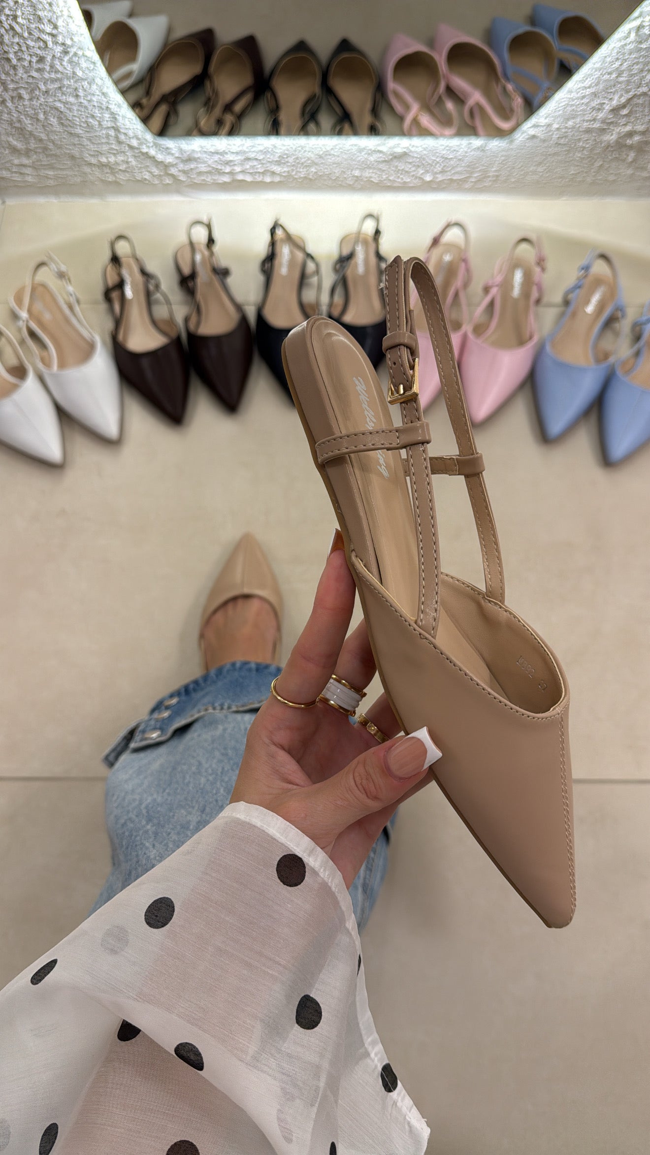 Slingback Nicole nude