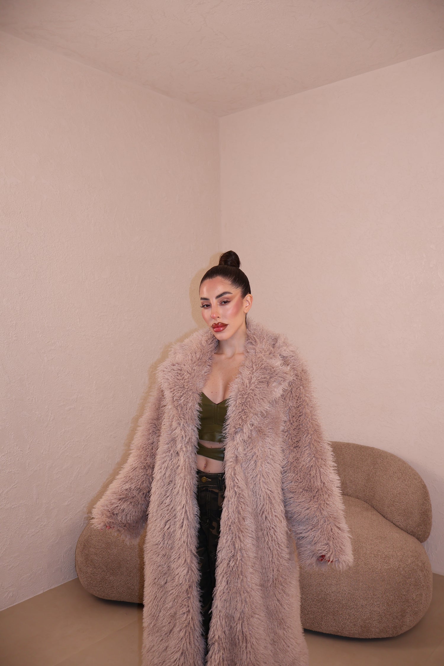 Pelliccia Alaska fango