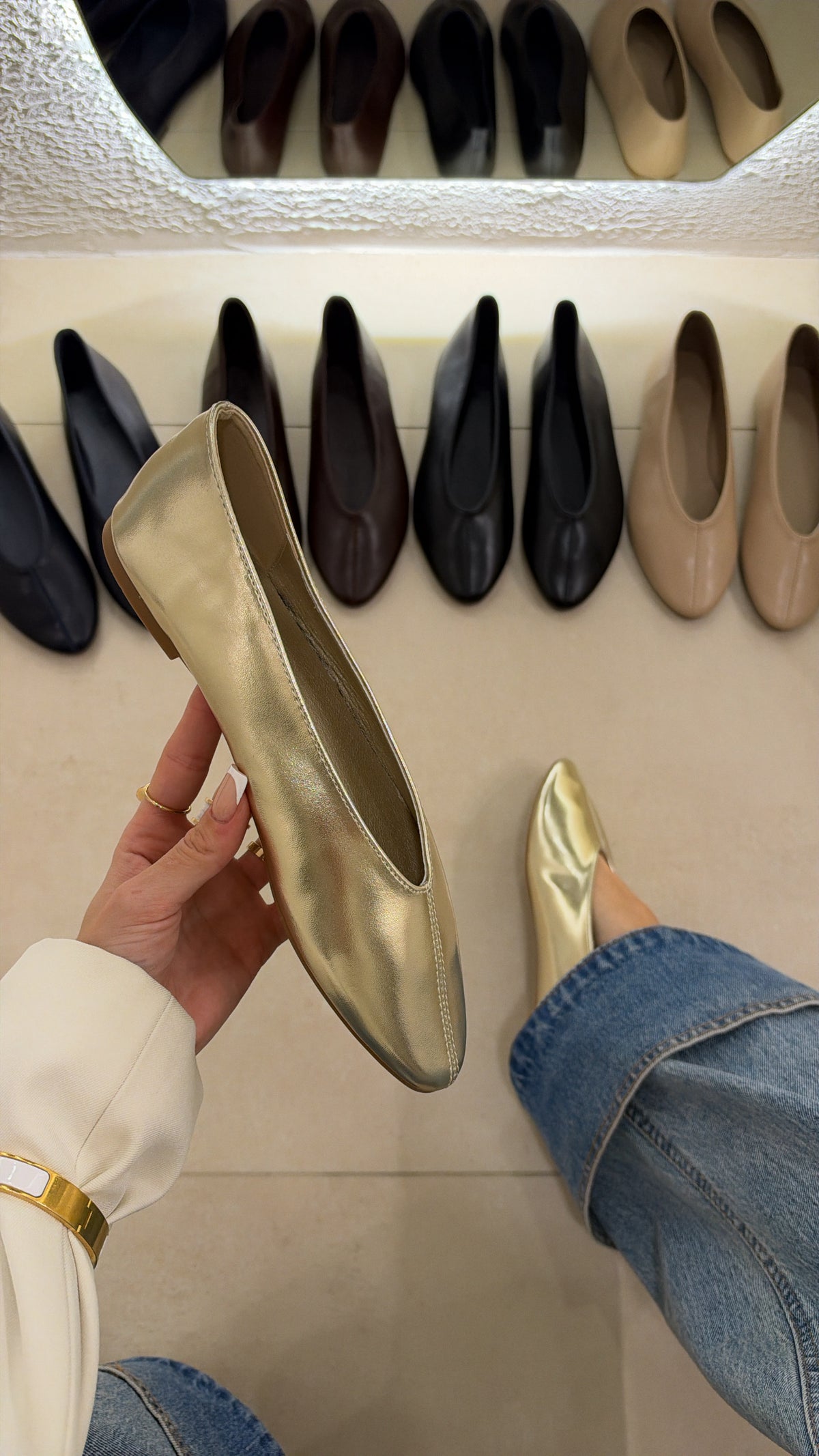 Ballet Sofy gold