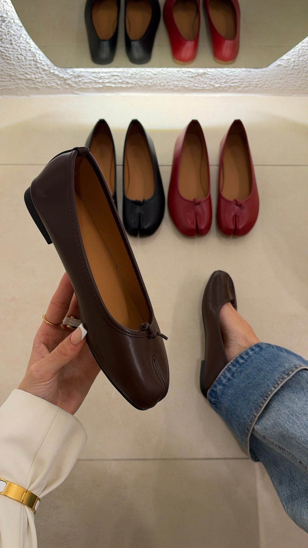 Ballet Tabi choco