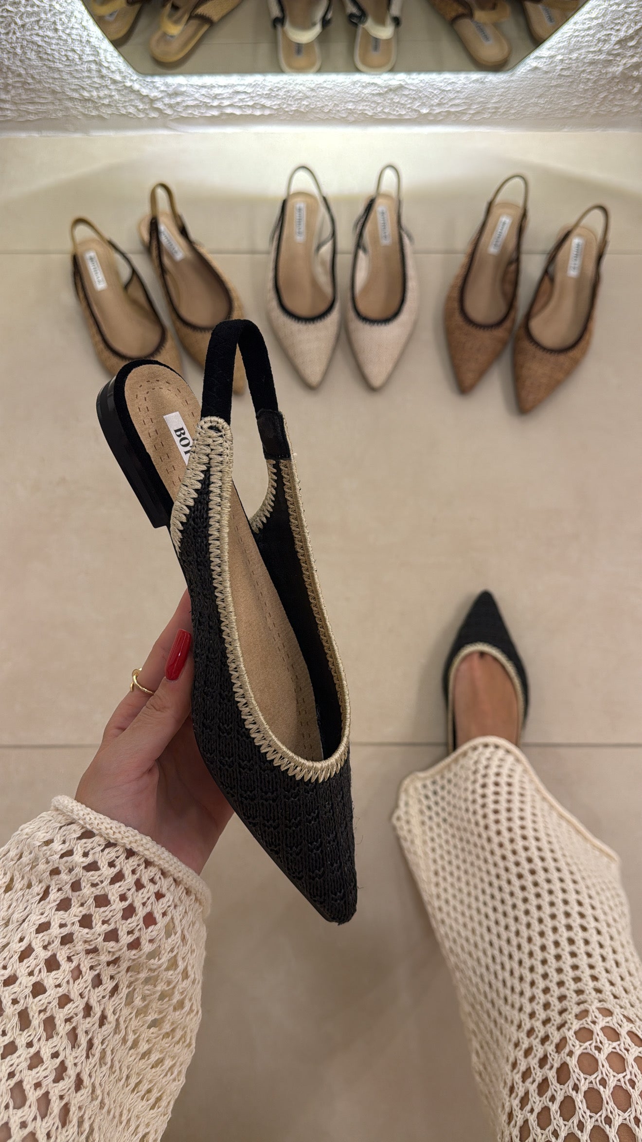 Ballet Rafia black